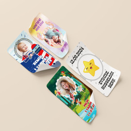 Dikdörtgen Doğum Günü Stiker