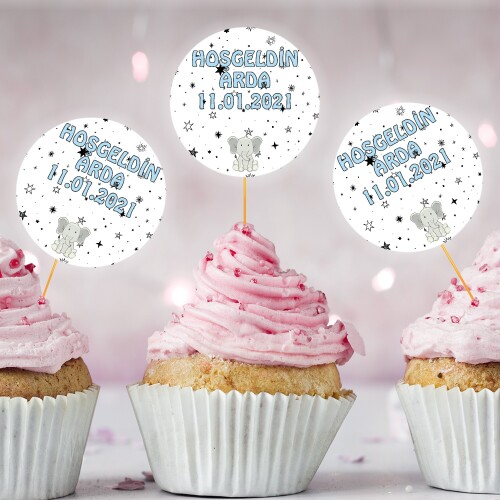 Sevimli Filli CupCake Kürdan