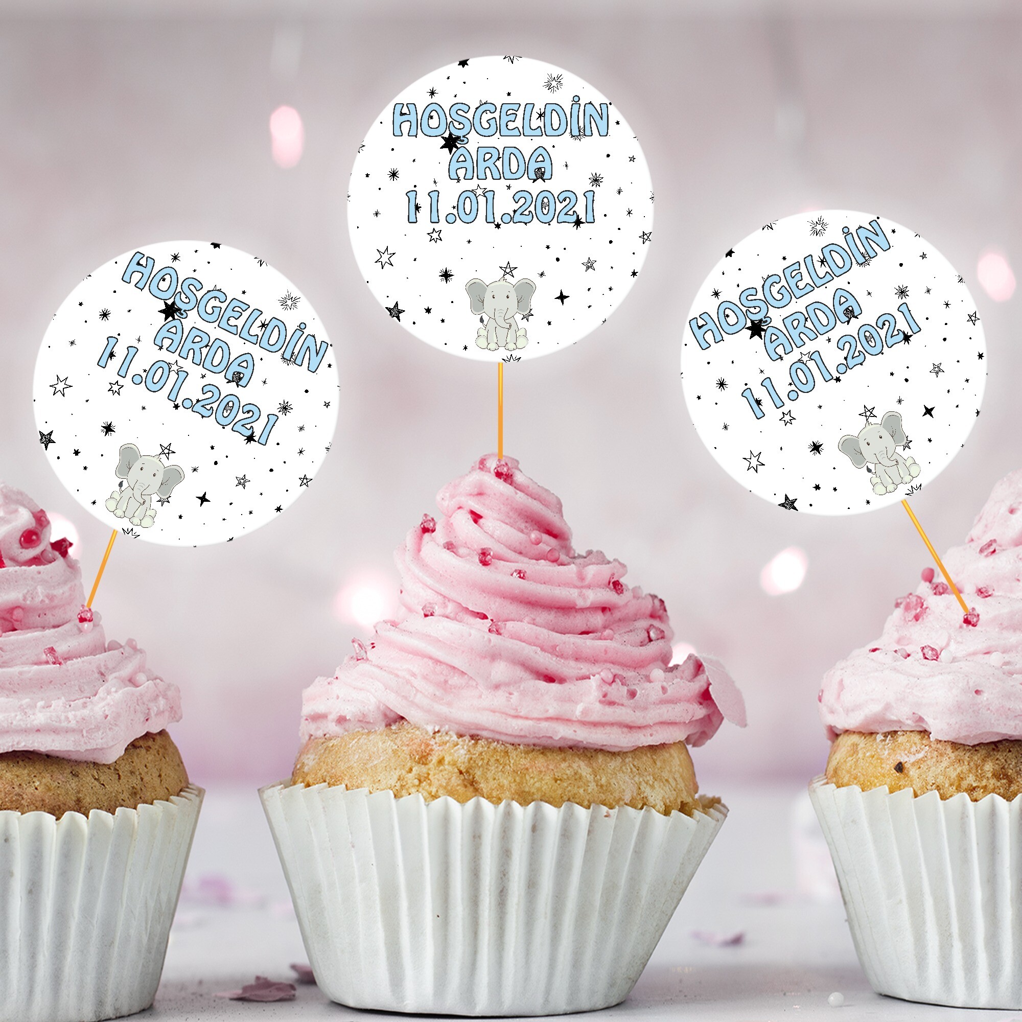 Sevimli Filli CupCake Kürdan