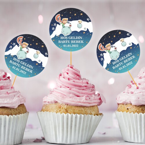 Küçük Prens CupCake Kürdan