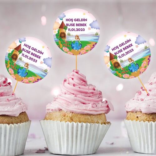 Prenses Tasarım CupCake Kürdan