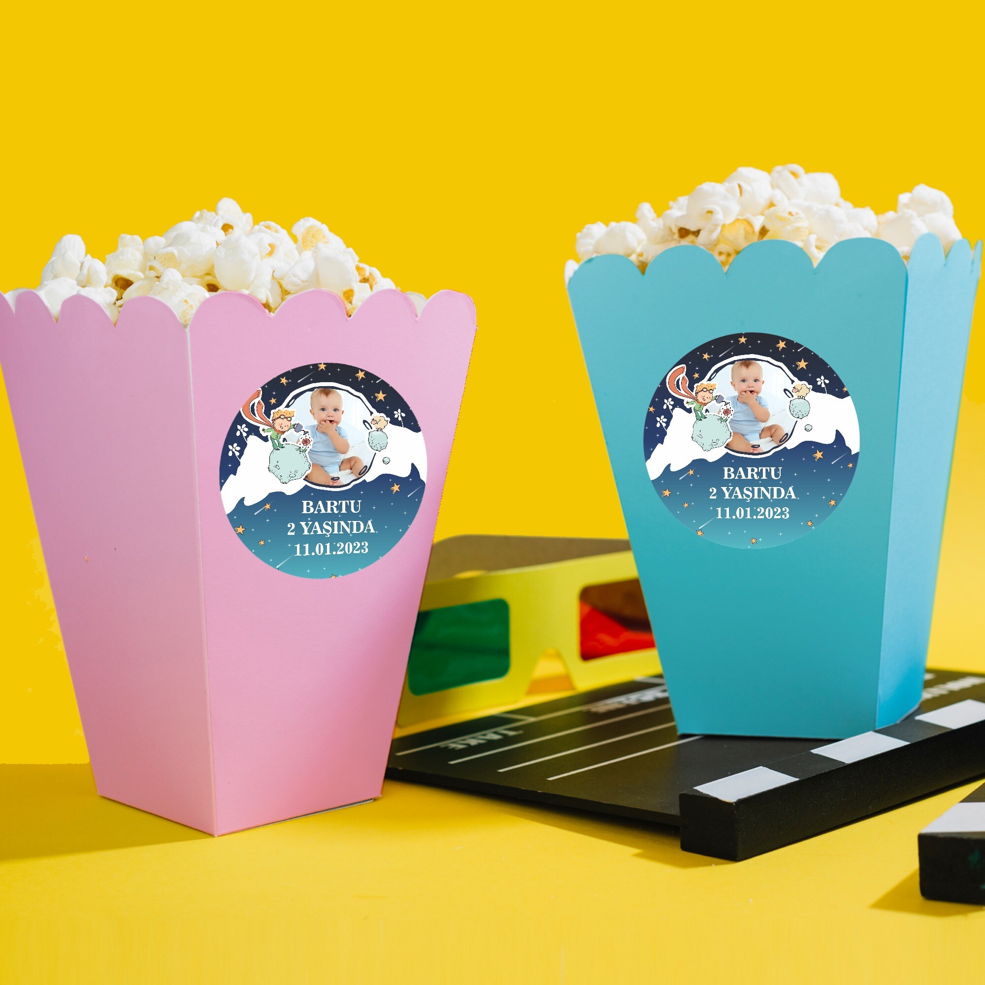 Küçük Prens Popcorn Kutusu