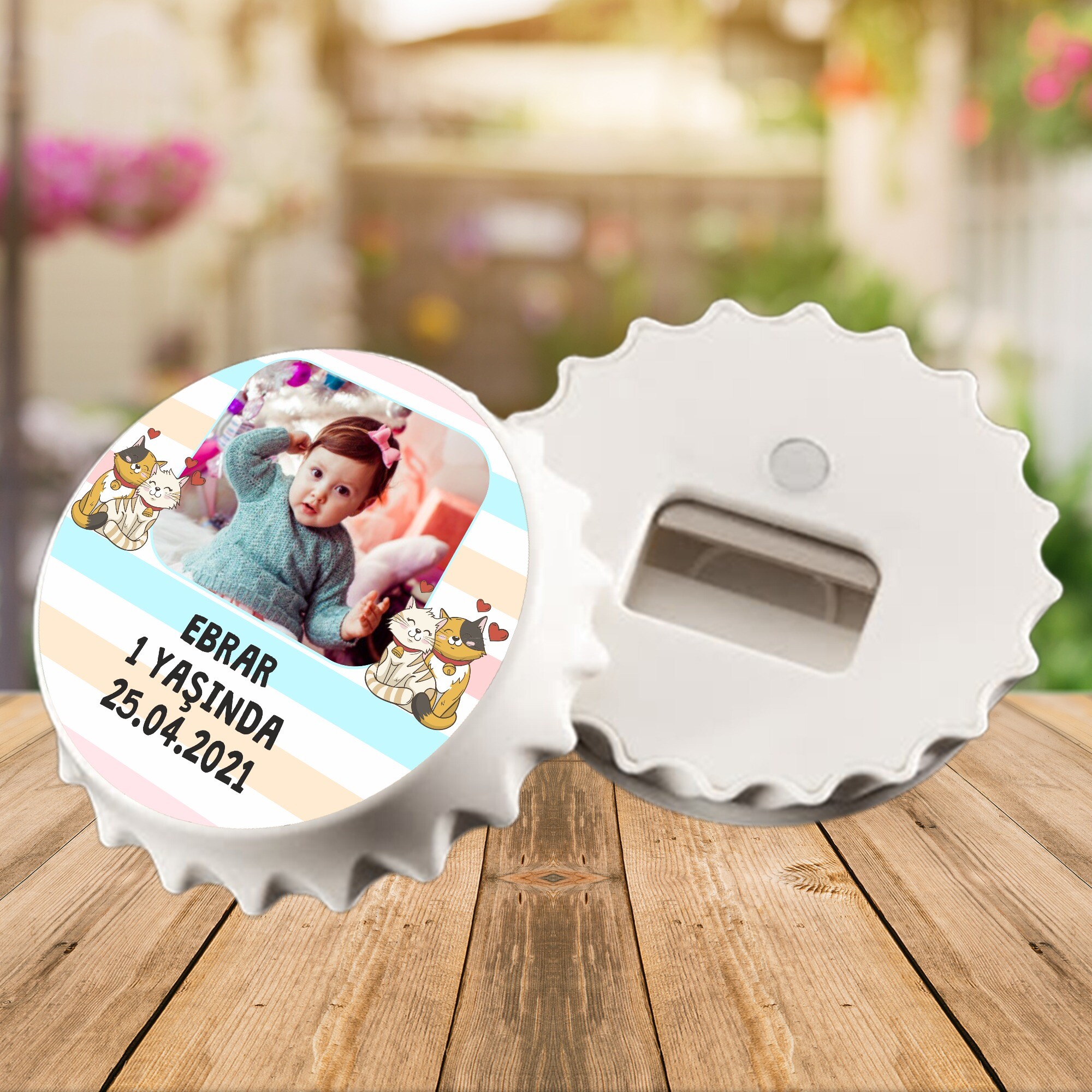 Sevimli Kediler Kapak Magnet Açacak