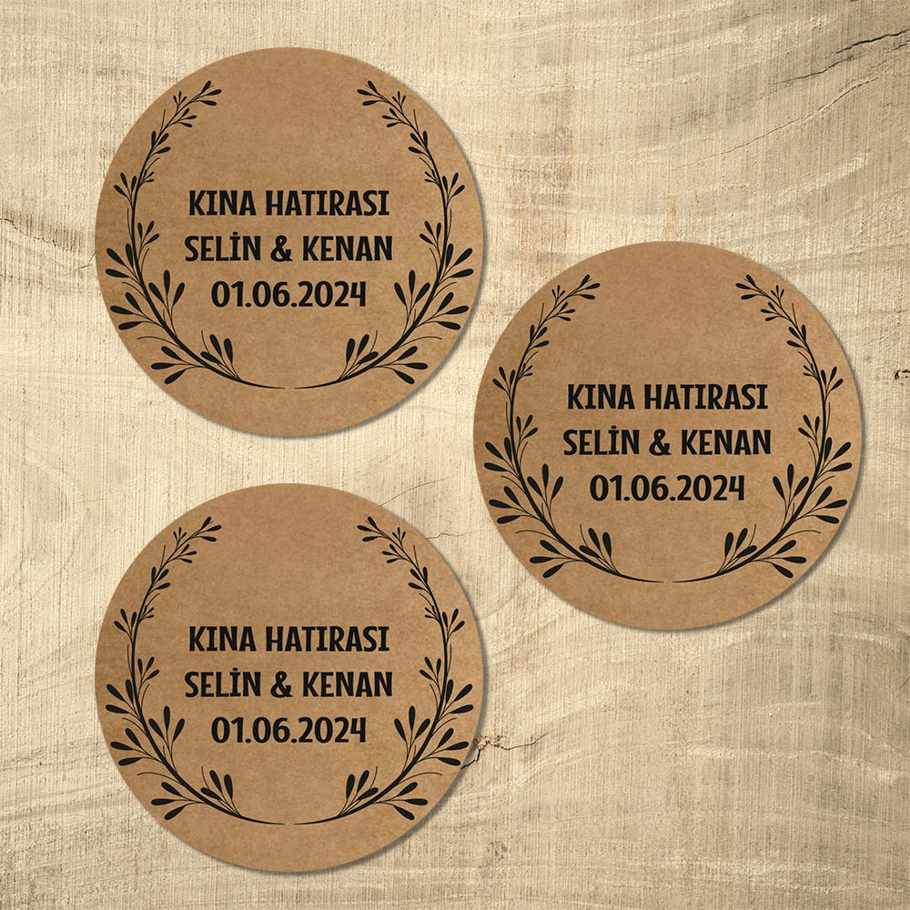 Kraft Kağıt Baskı Model 12