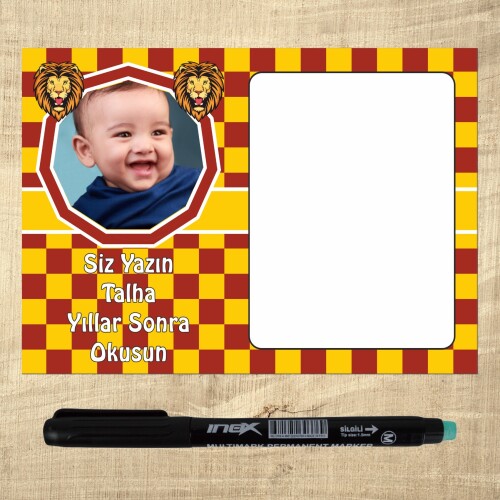 Aslan Cimbomlu Kalemli Magnet Notluk