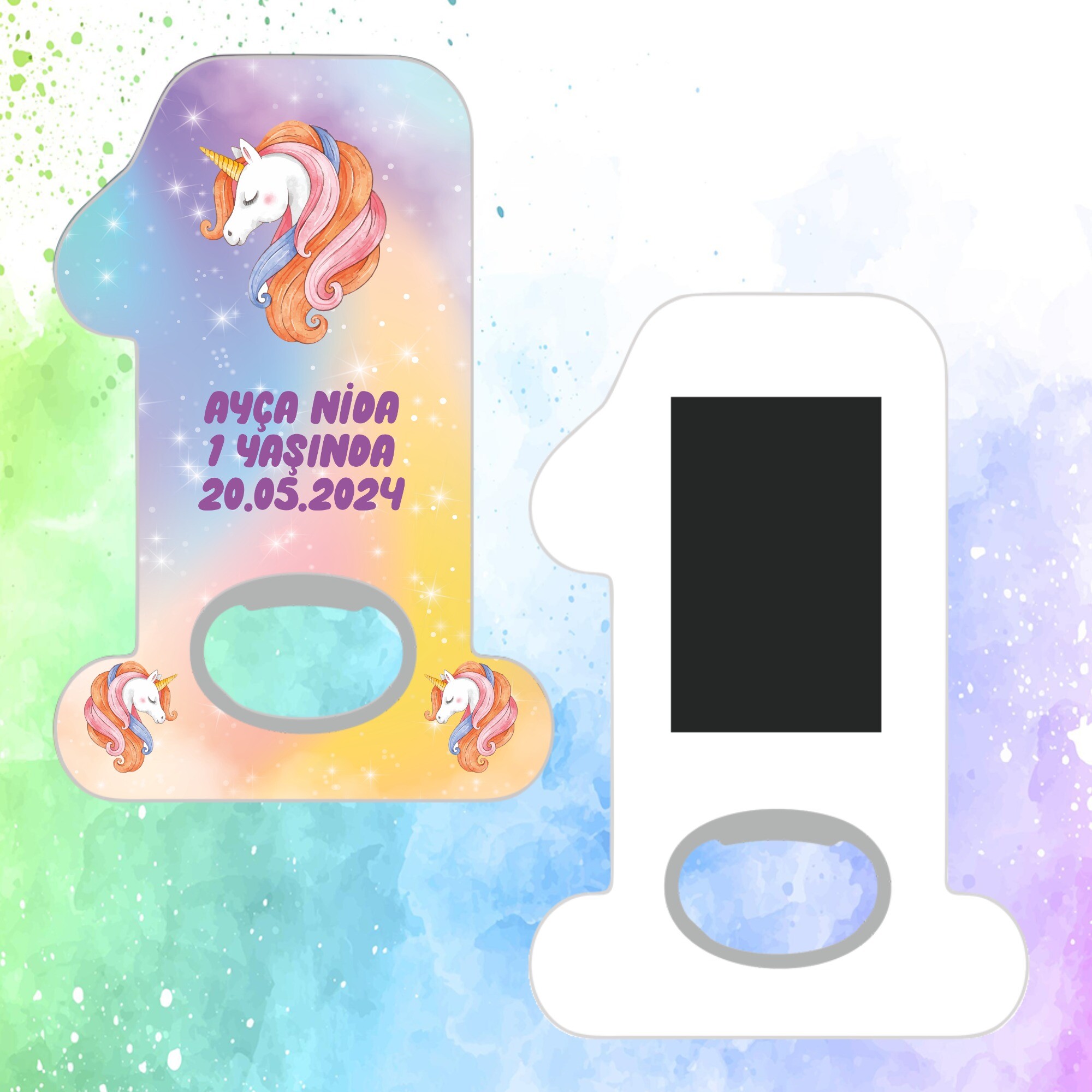 Unicorn Açacaklı 1 Yaş Magnet