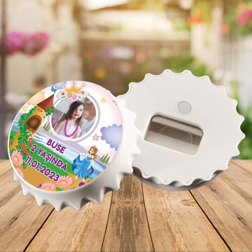 Prenses Tasarım Kapak Magnet Açacak