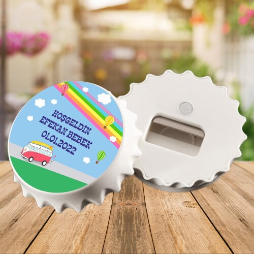 Otobüslü Kapak Şeklinde Açacaklı Magnet