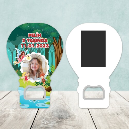 Peri Kızlar Balon Şekilli Açacaklı Magnet
