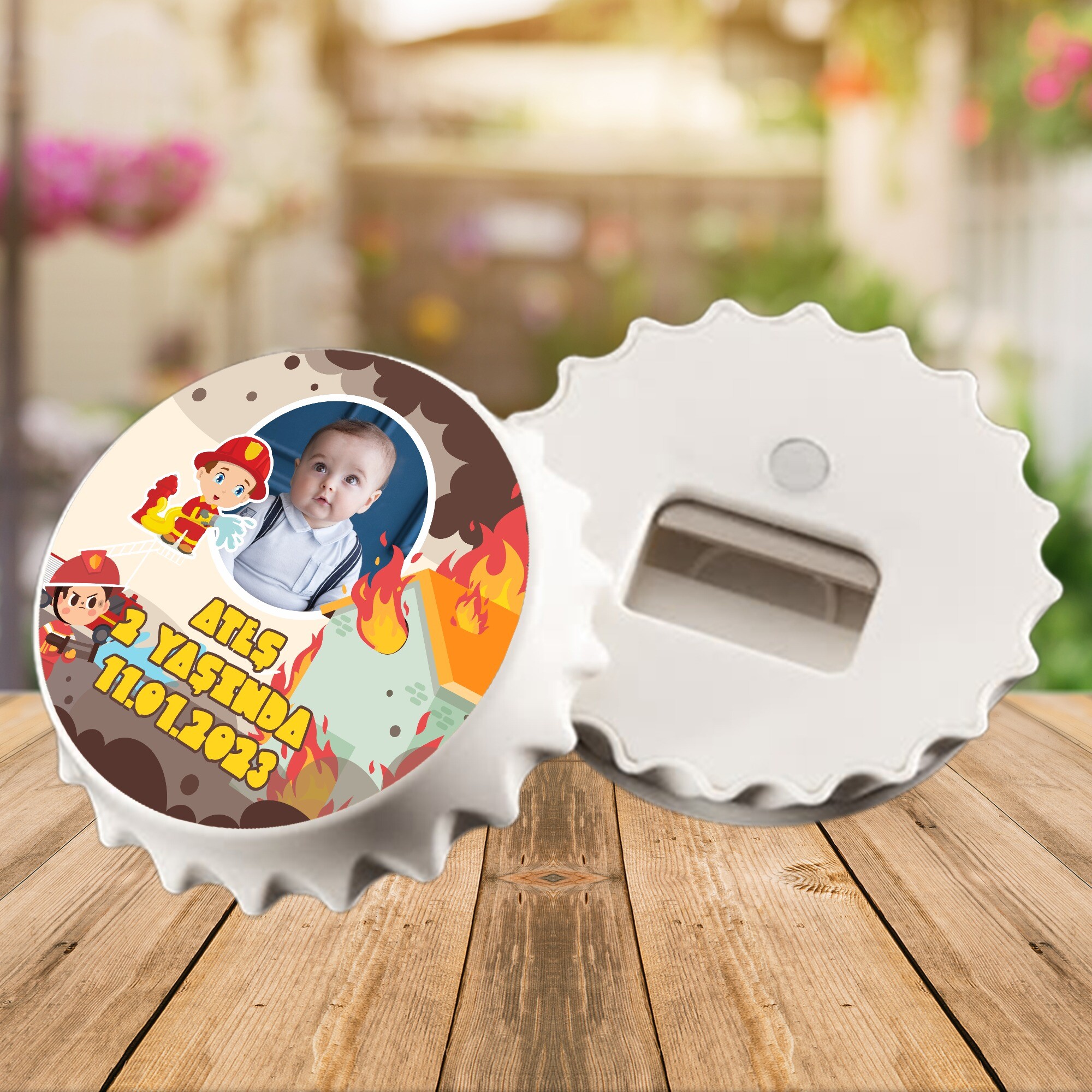 İtfaiyeci Çocuk Kapak Magnet Açacak