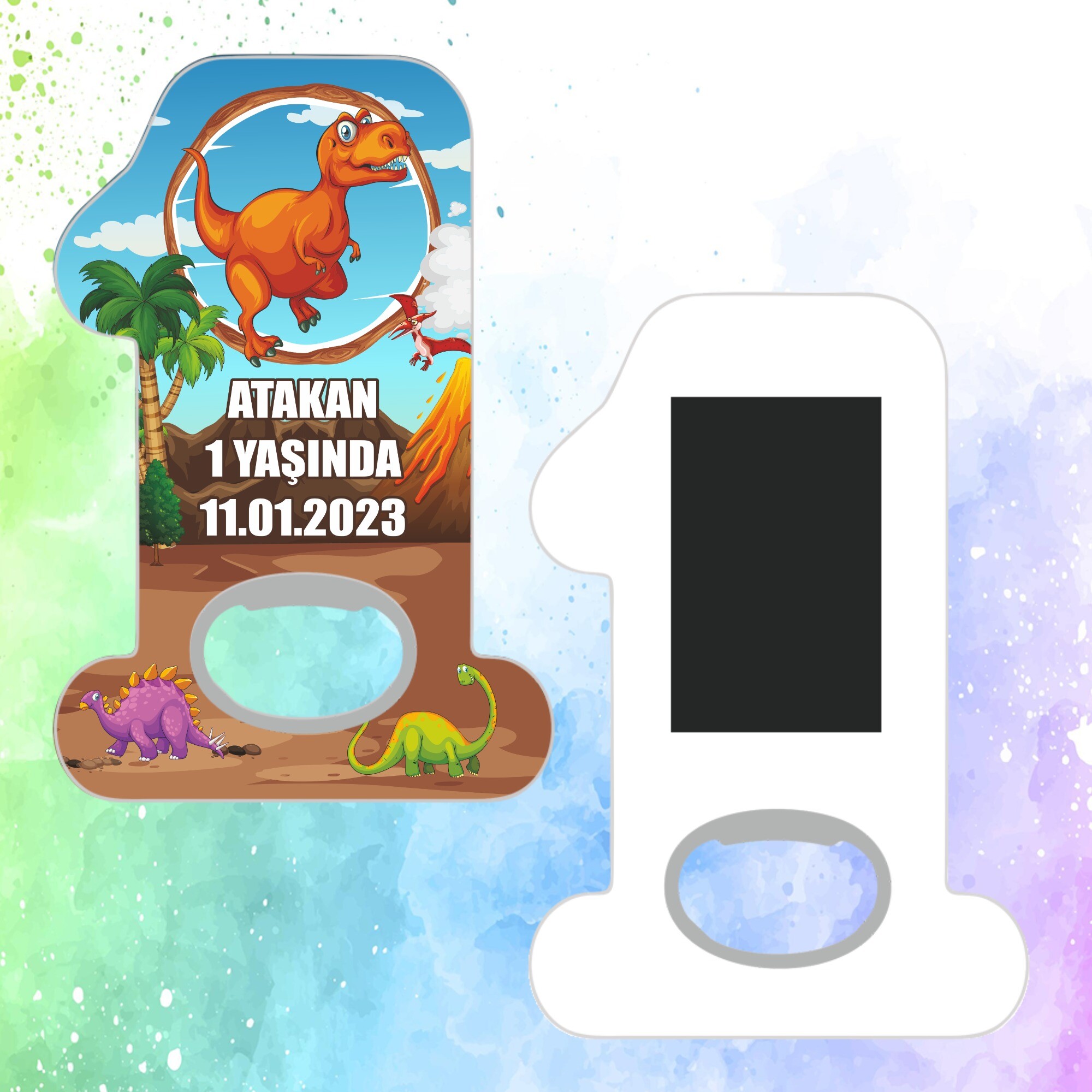 Dinazor Temalı Açacaklı 1 Yaş Magnet