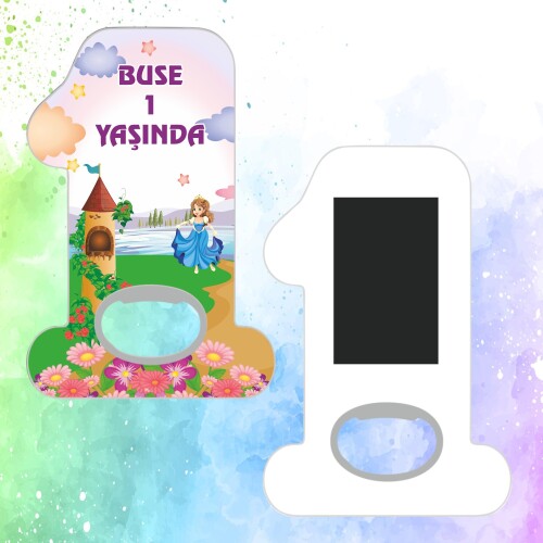 Prenses Tasarım Açacaklı 1 Yaş Magnet