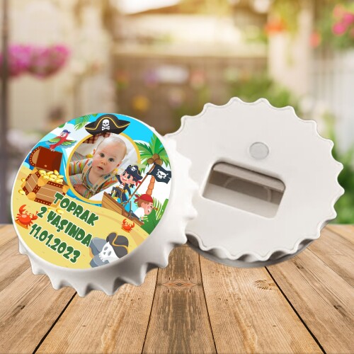 Korsan Temalı Kapak Magnet Açacak