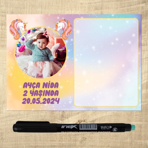 Unicorn Kalemli Magnet Notluk