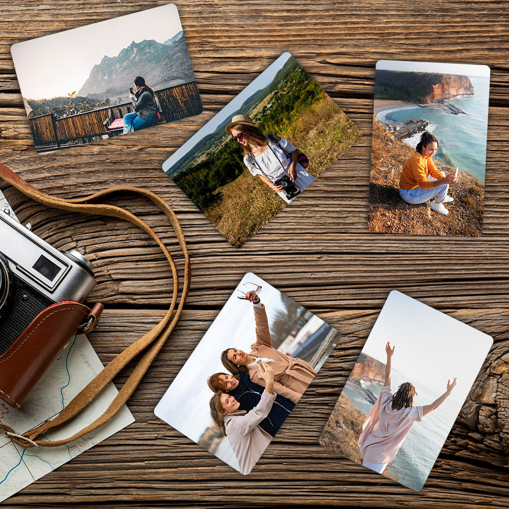 9 Adet 6x9 Cm Klasik Fotoğraf Magnet