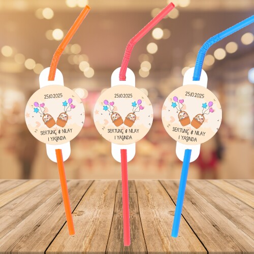 İkiz Bebek Parti Pipeti