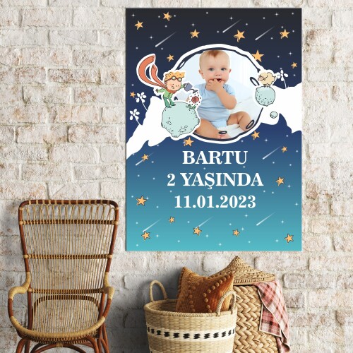 Küçük Prens Doğum Günü Afişi