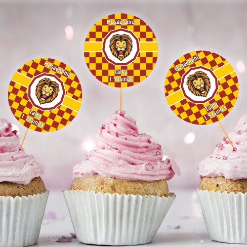 Aslan Cimbomlu CupCake Kürdan