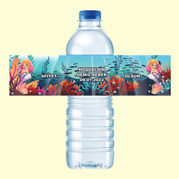 Deniz Kızı Küçük Su Etiketi 500ML