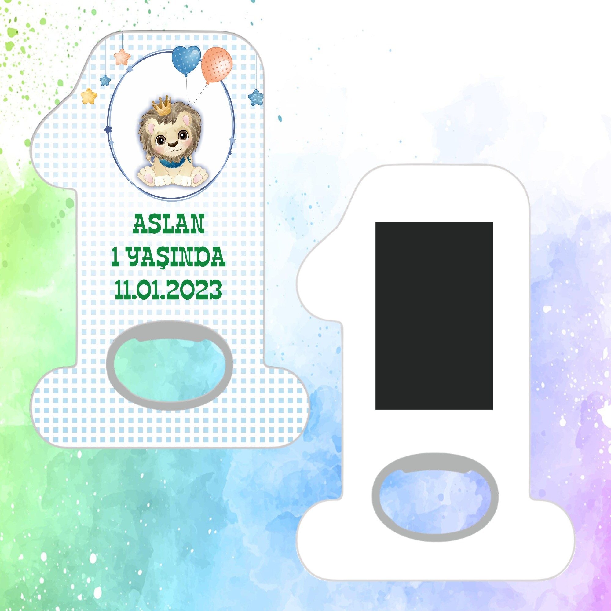 Sevimli Aslan Açacaklı 1 Yaş Magnet