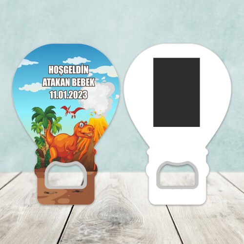 Dinazor Temalı Açacaklı Balon Magnet