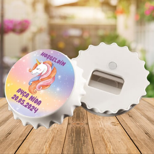 Unicorn Kapak Şeklinde Açacaklı Magnet