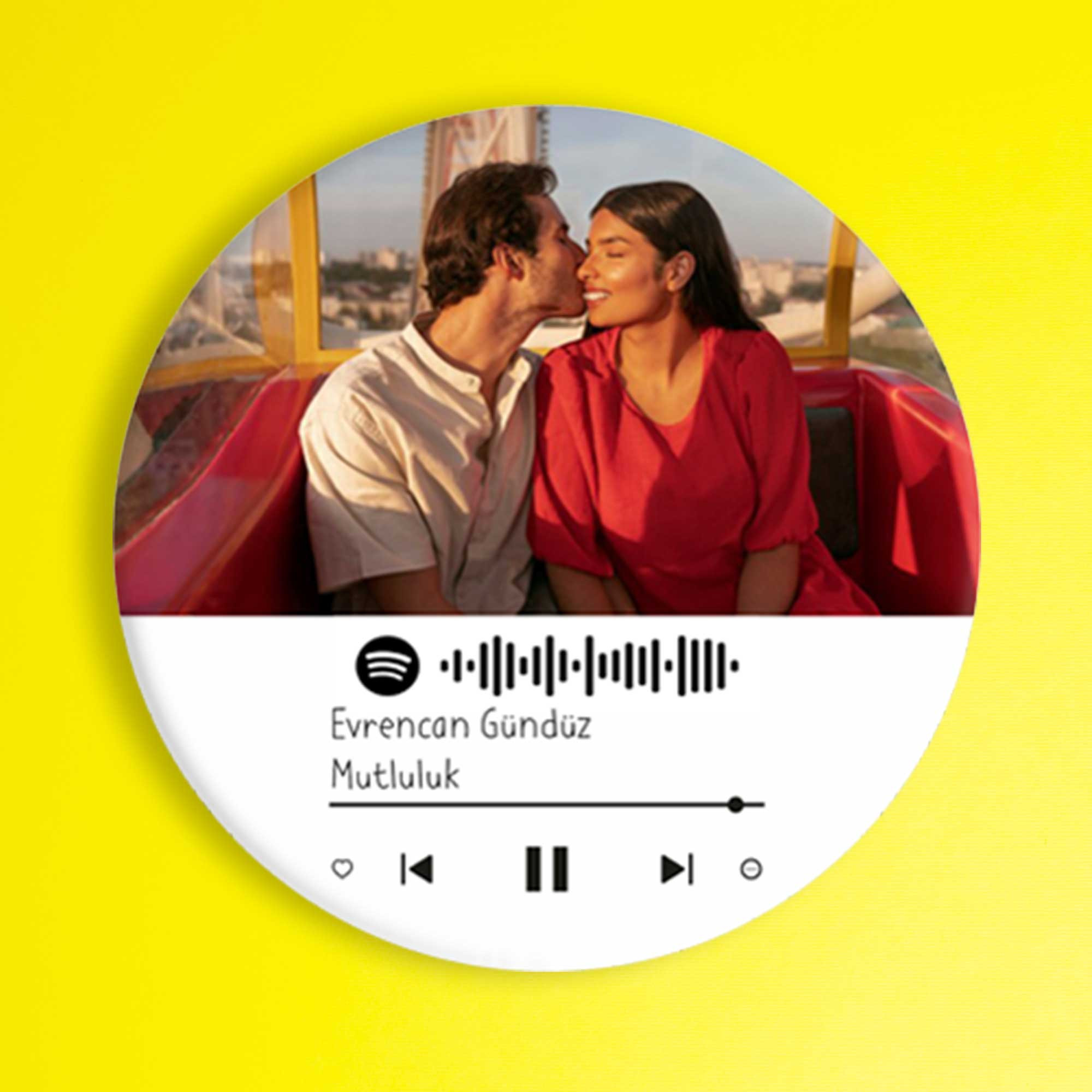 Spotify 58mm Açacak Magnet