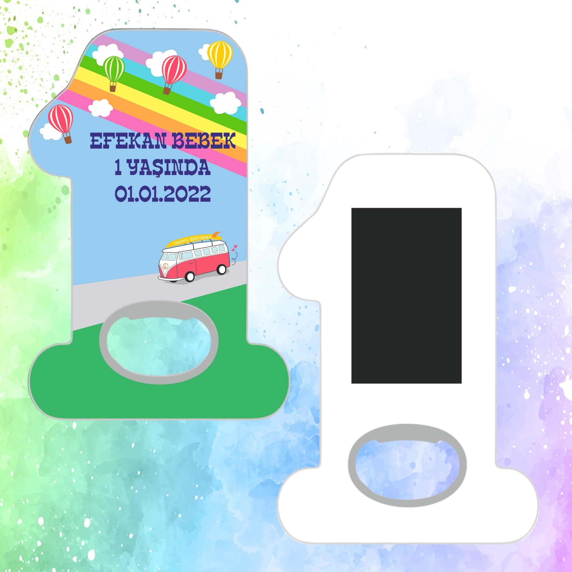 Otobüslü Açacaklı 1 Yaş Magnet