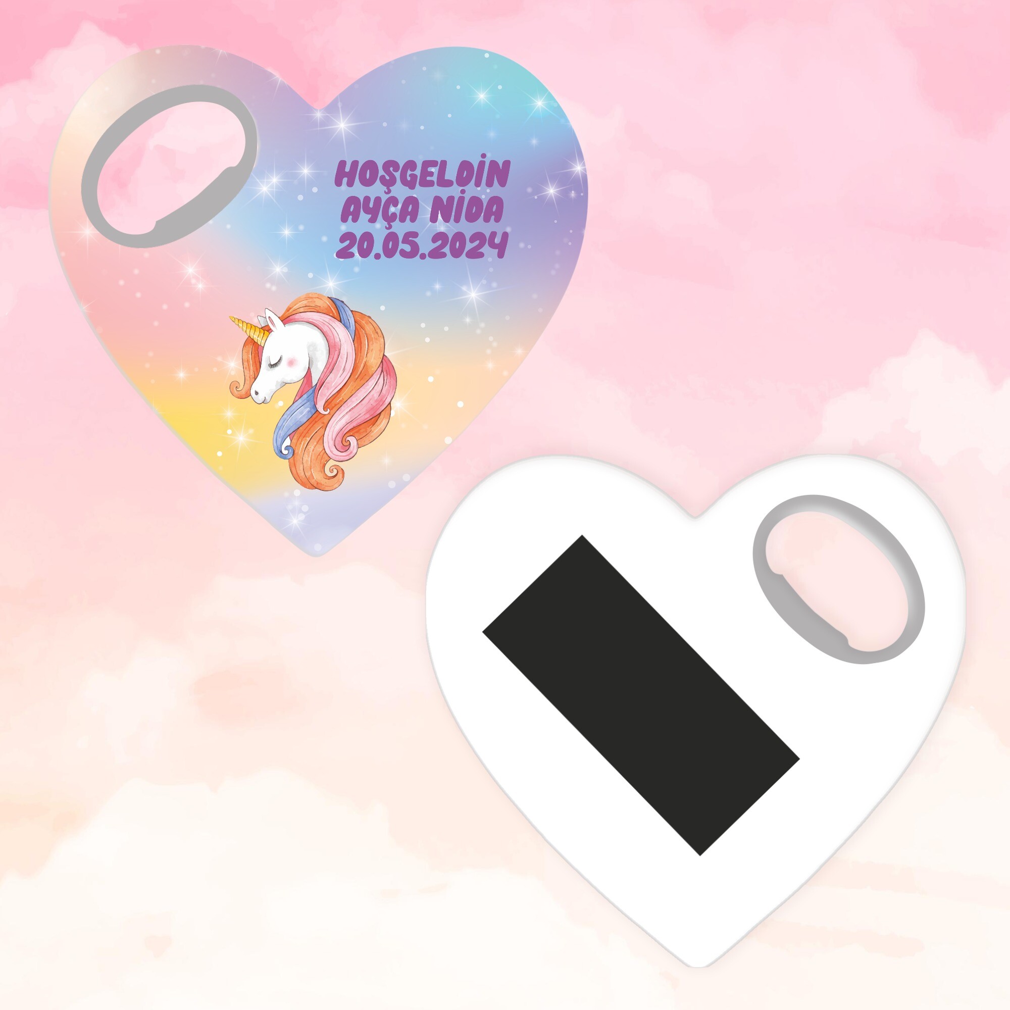 Unicorn Kalp Magnet Açacak