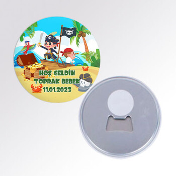 Korsan Temalı Buton Magnet Açacak