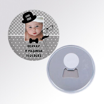 Little Man Küçük Adam Açacaklı Buton Magnet