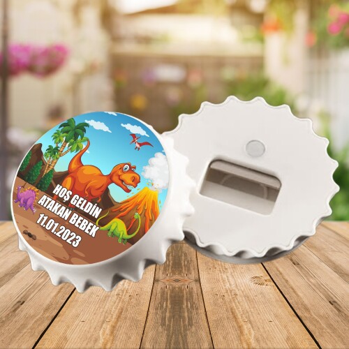 Dinazor Temalı Kapak Şeklinde Açacaklı Magnet