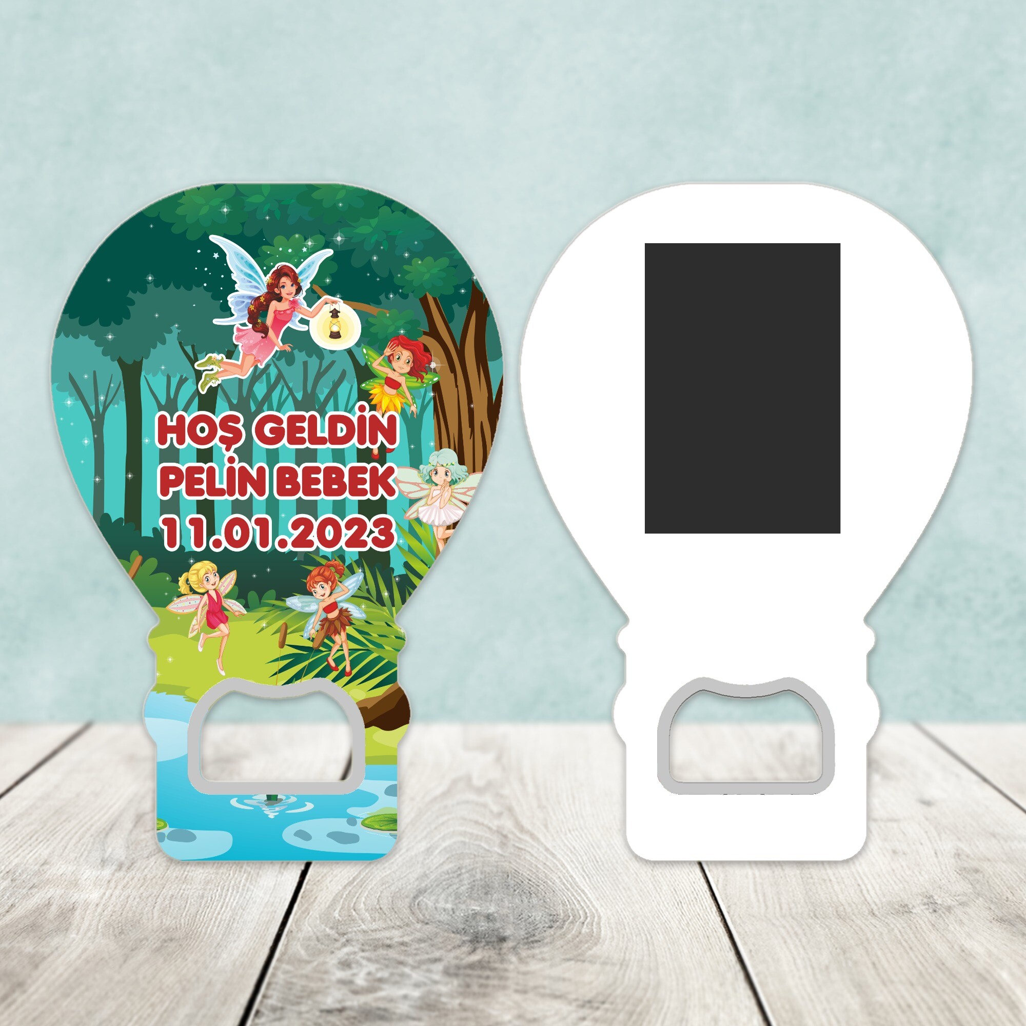 Peri Kızlar Açacaklı Balon Magnet