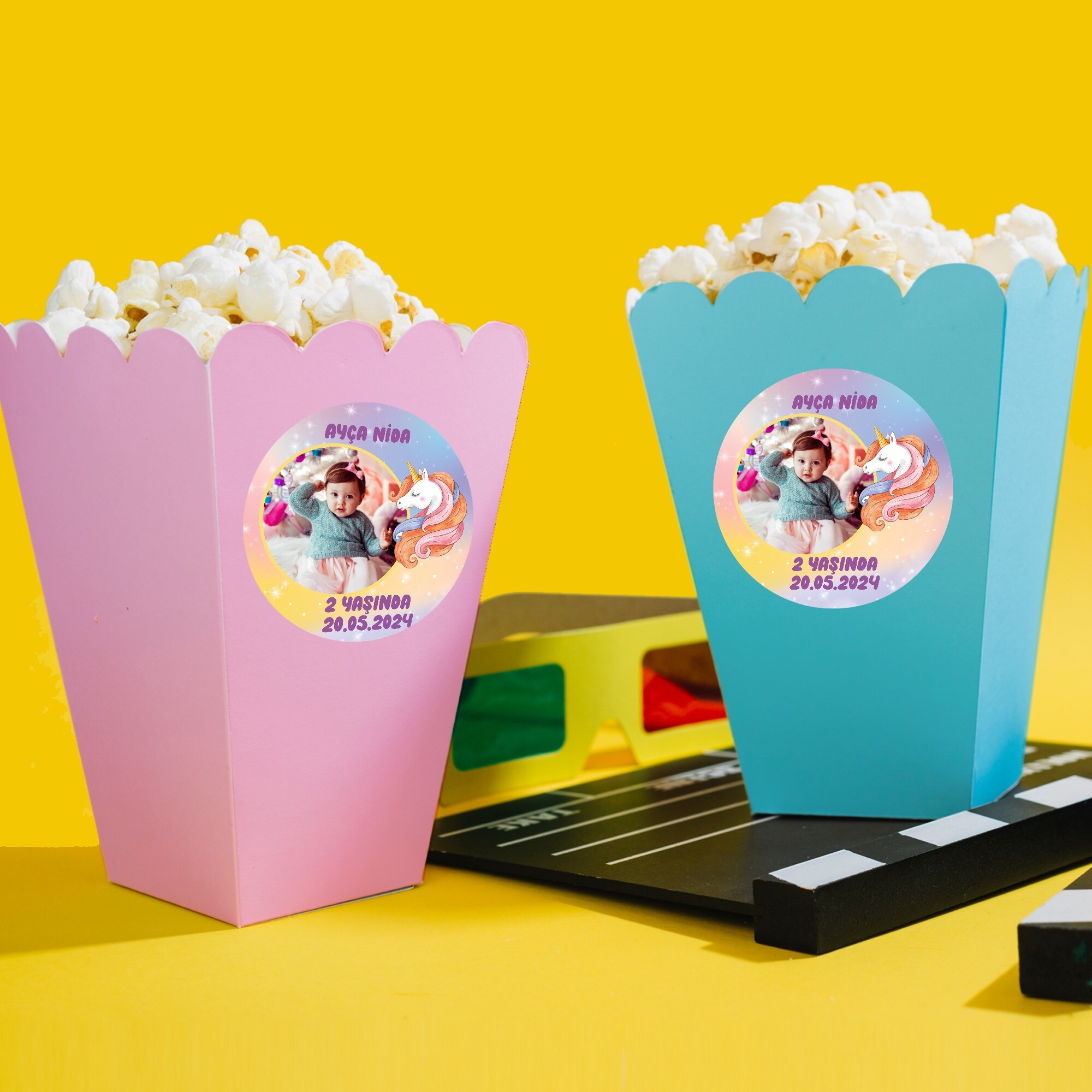Unicorn Popcorn Kutusu