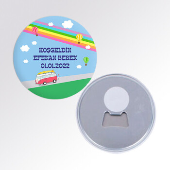 Otobüslü Buton Magnet Açacak