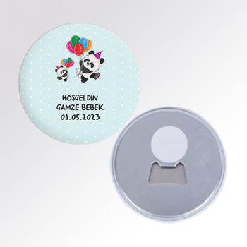 Panda Temalı Buton Magnet Açacak