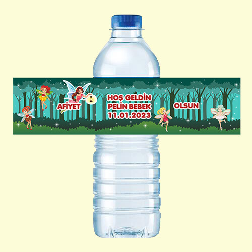 Peri Kızlar Küçük Su Etiketi 500ML