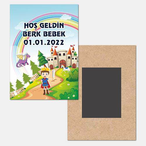 Prens Tasarım Ahşap Hediye Magnet