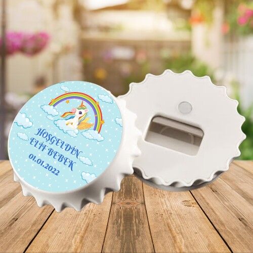 Unicornlu Kapak Şeklinde Açacaklı Magnet