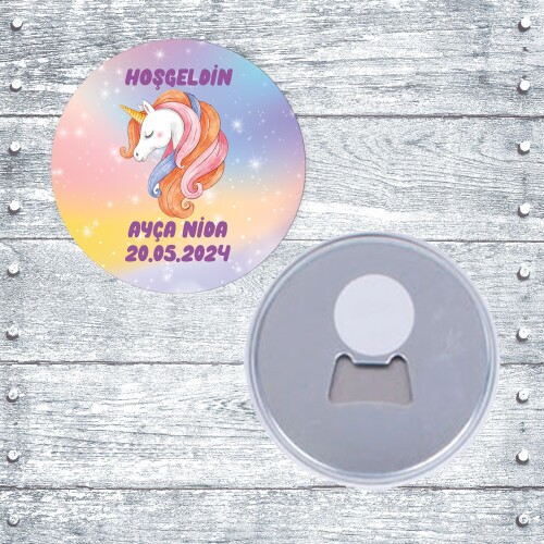 Unicorn Buton Magnet Açacak