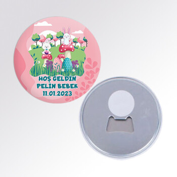 Tavşan Kız Temalı Buton Magnet Açacak