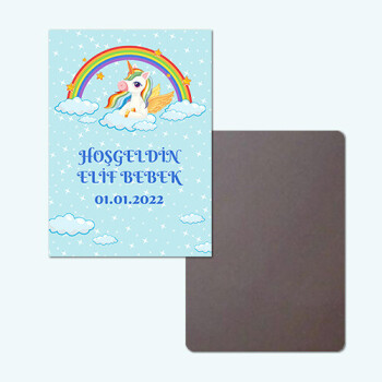Unicornlu Bebek Magneti