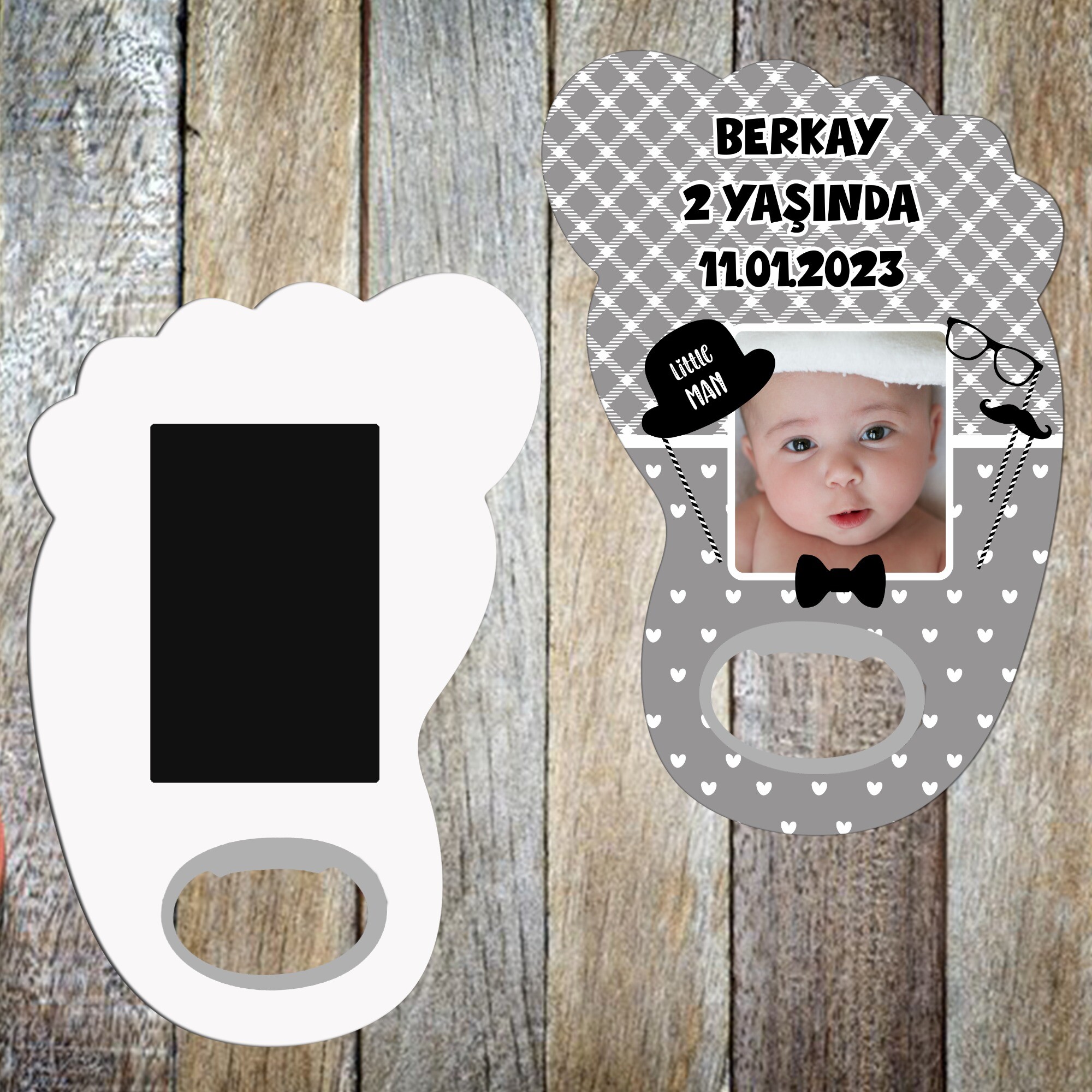 Little Man Küçük Adam Ayak Şeklinde Magnet Açacak